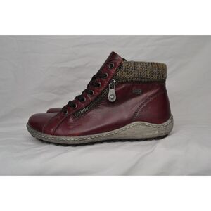 Rieker Remonte R1473 Bootie Women's 37 (6) Wine Color New